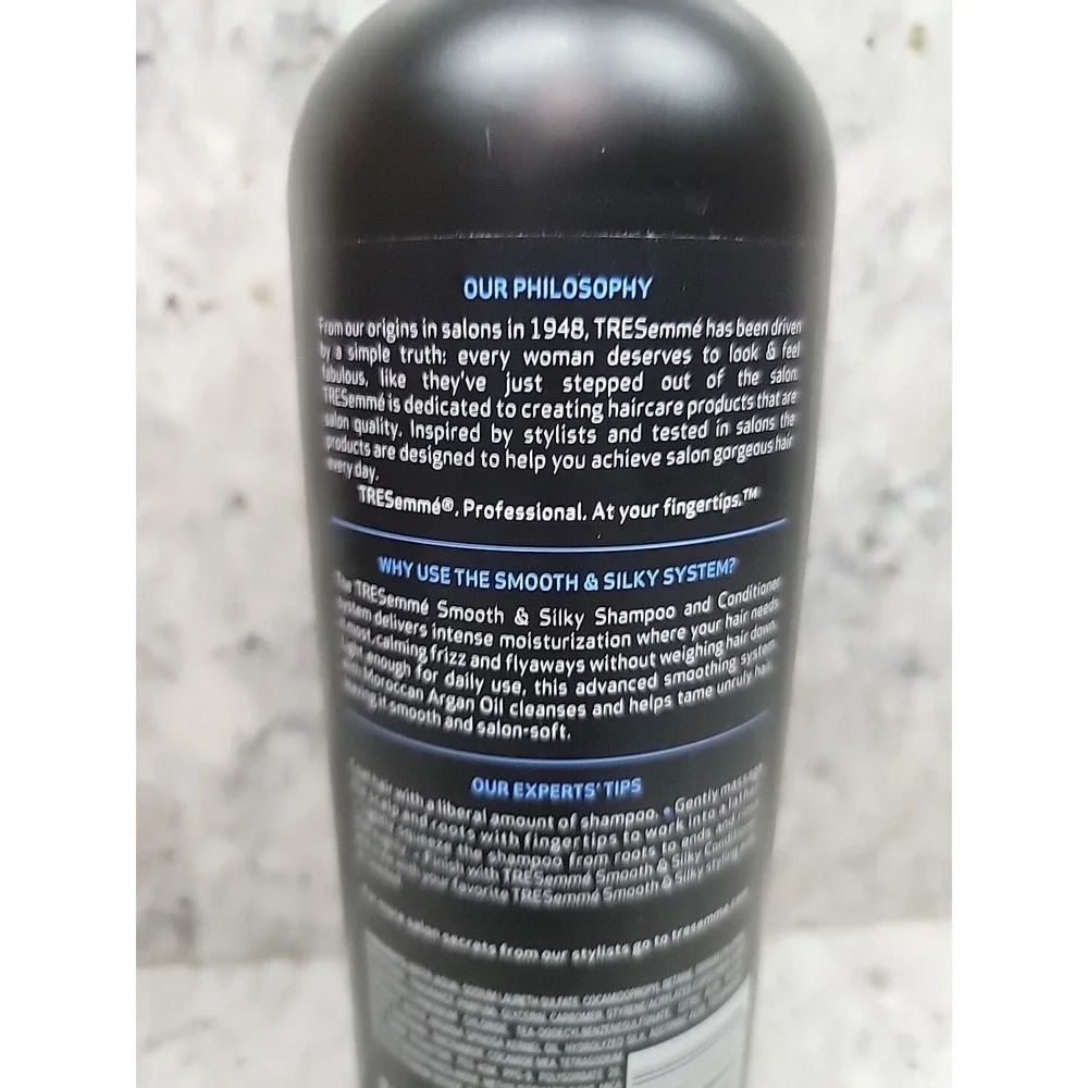 TRESemme‎ Smooth and Silky Shampoo with Moroccan Argan Oil 28 fl oz NEW